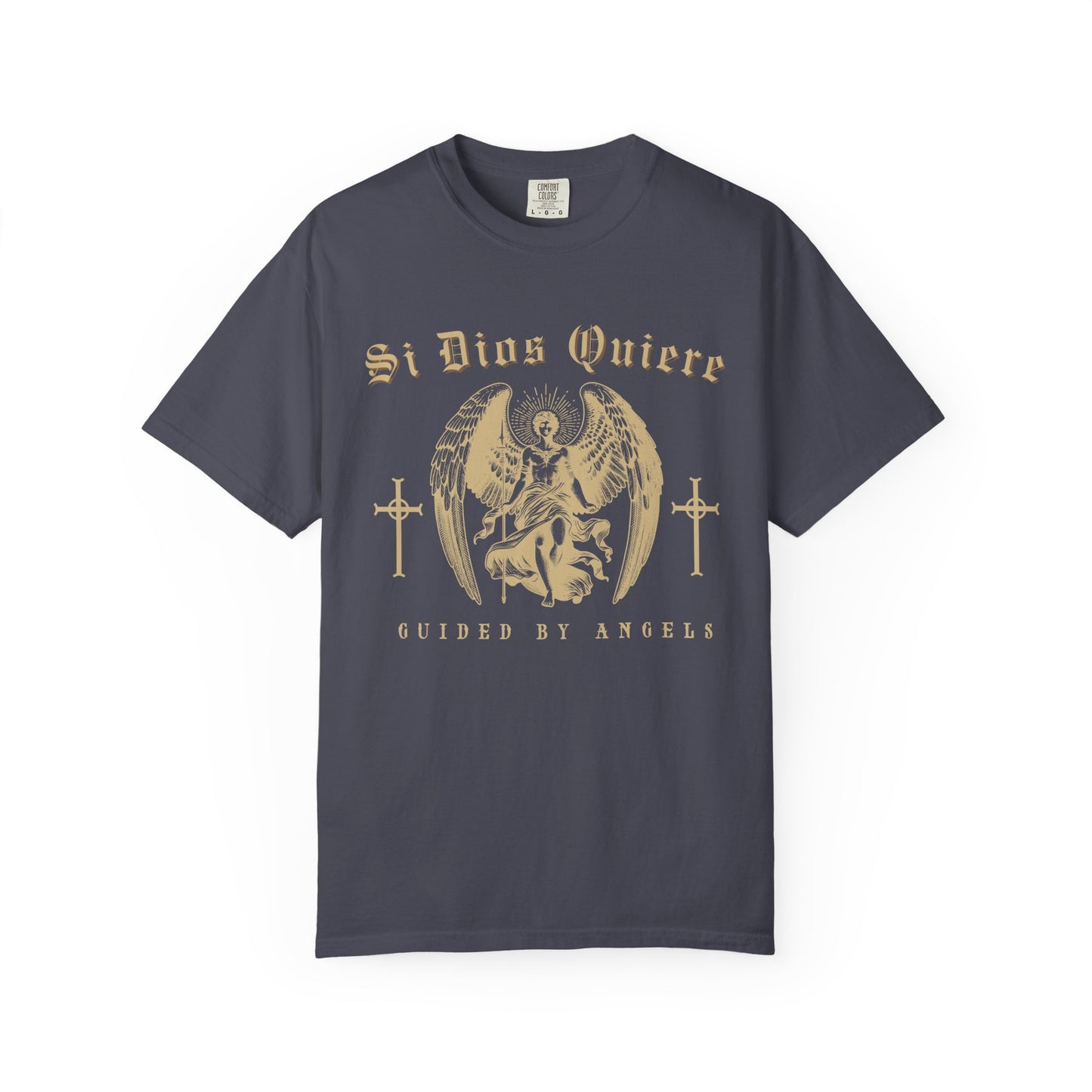 Si Dios Quiere Shirt |  Chicano Streetwear Tee | Latino Graphic Tee | Camisa Cristiana | Comfort Colors T Shirt