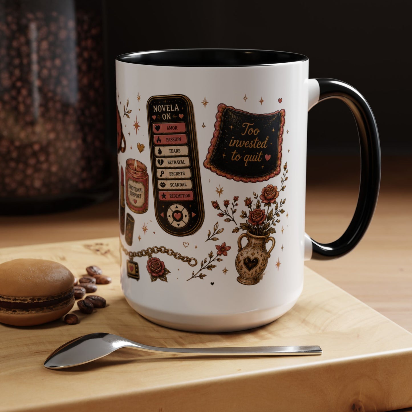 Novela Comadre Mug - Latina Gift for Her | Spanish Coffee Mug | Regalos para Mujer | Telenovela Lover Gift