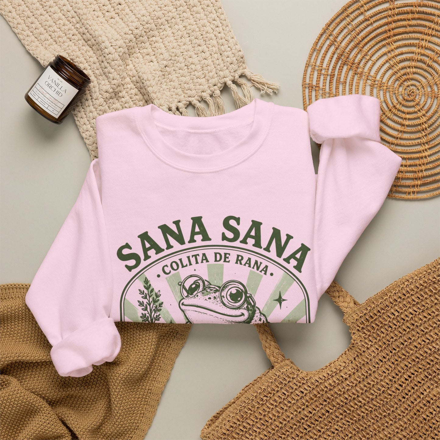 Colita De Rana Sweatshirt - Funny Spanish Saying Sudadera - Latina Gift - Bilingual Humor Pullover
