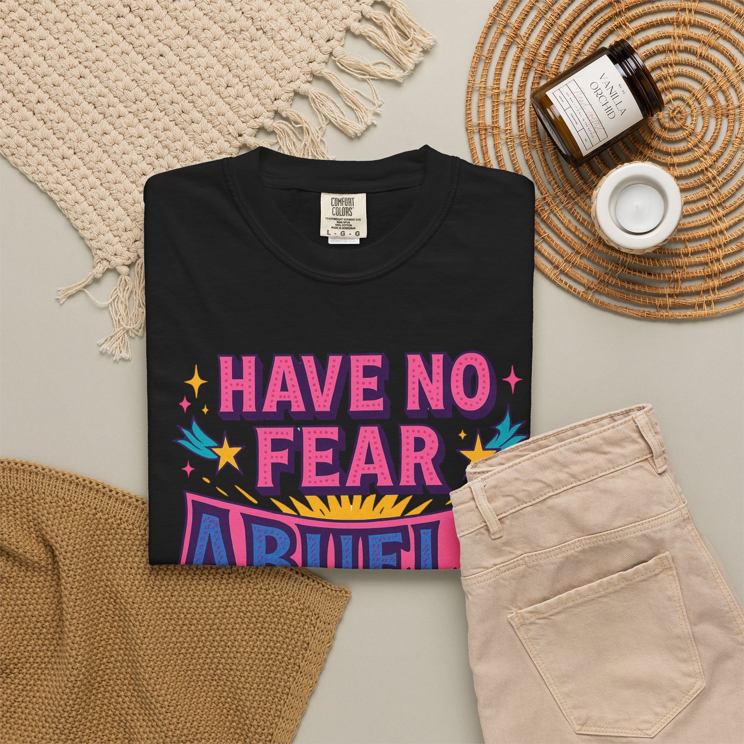 Have No Fear Abuela is Here Shirt | Gift for Abuela Tee