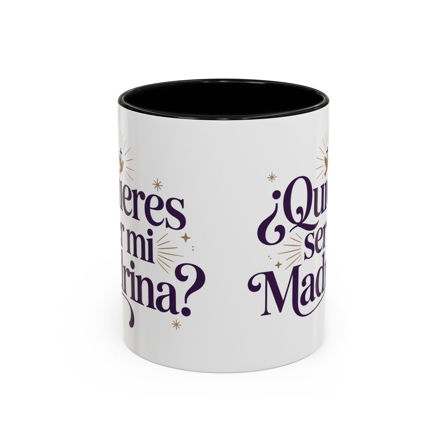 Quieres Ser mi Madrina Mug - Hispanic Godmother Gift - Latino Family Mug - Madrina Regalo - Bautizo Gift for Madrina Amor