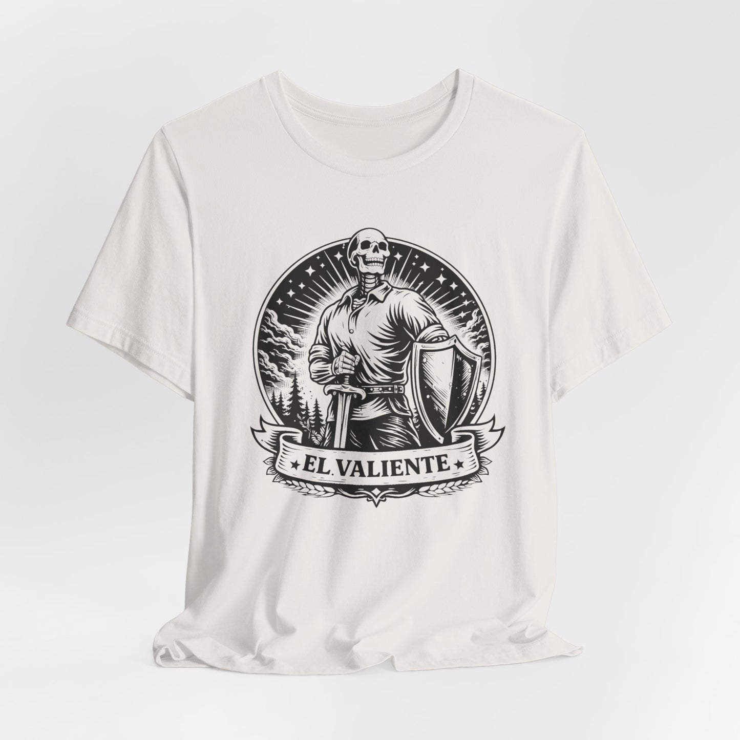 El Valiente T-Shirt - Latino Heritage Tee - Brave Warrior Gift - Hispanic Pride Shirt - Spanish Saying Tee