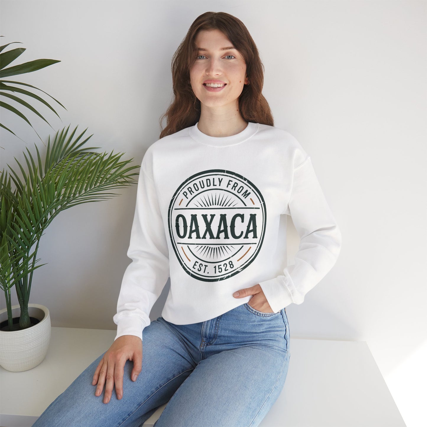 Oaxaca Sweatshirt - Mexican Heritage Pride Sudadera - Oaxaqueño Amor Gift - Hispanic Roots Clothing