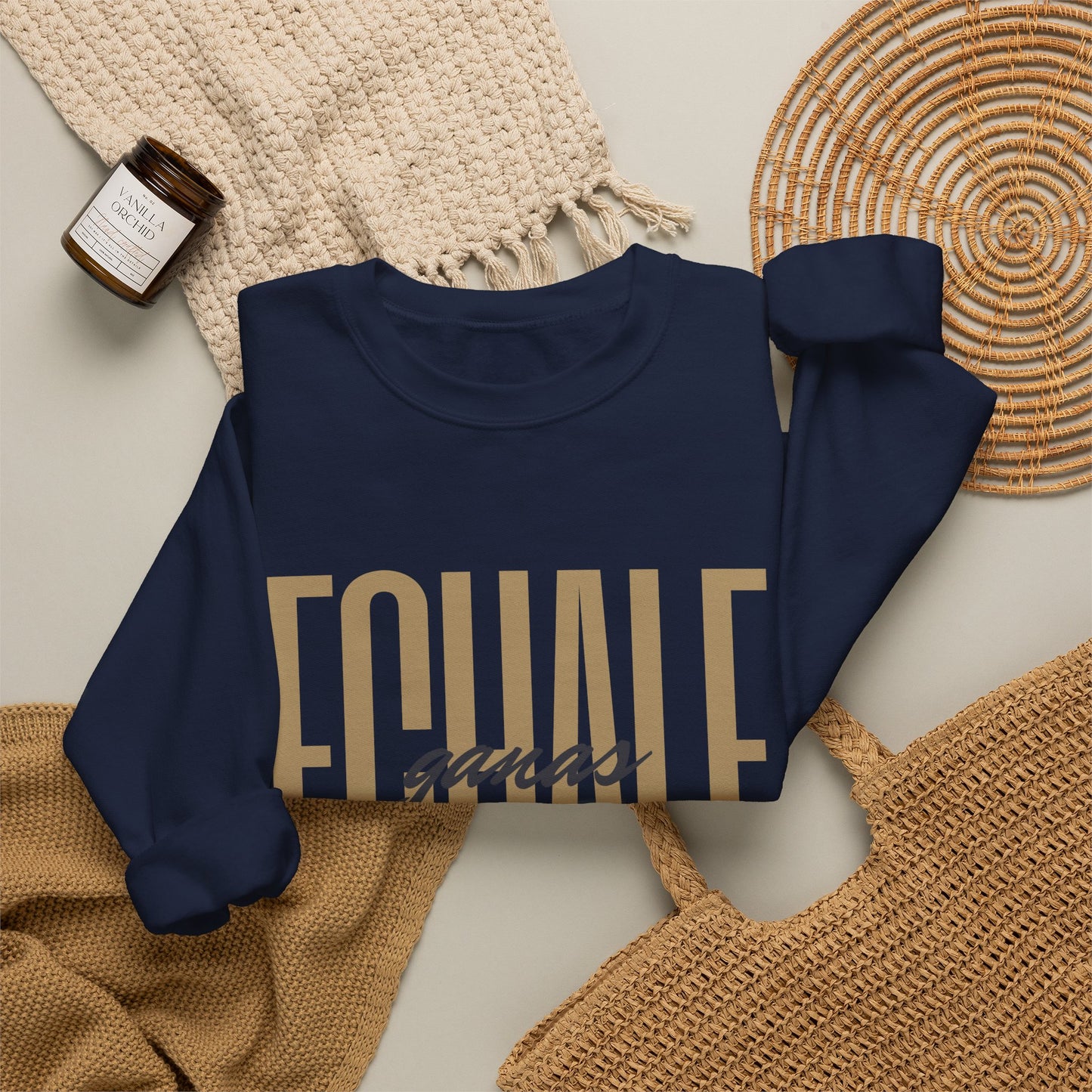 Echale Ganas Sweatshirt - Latina Motivational Gift - Spanish Inspirational Hoodie - Regalos Para Mujer - Latina Pride Pullover