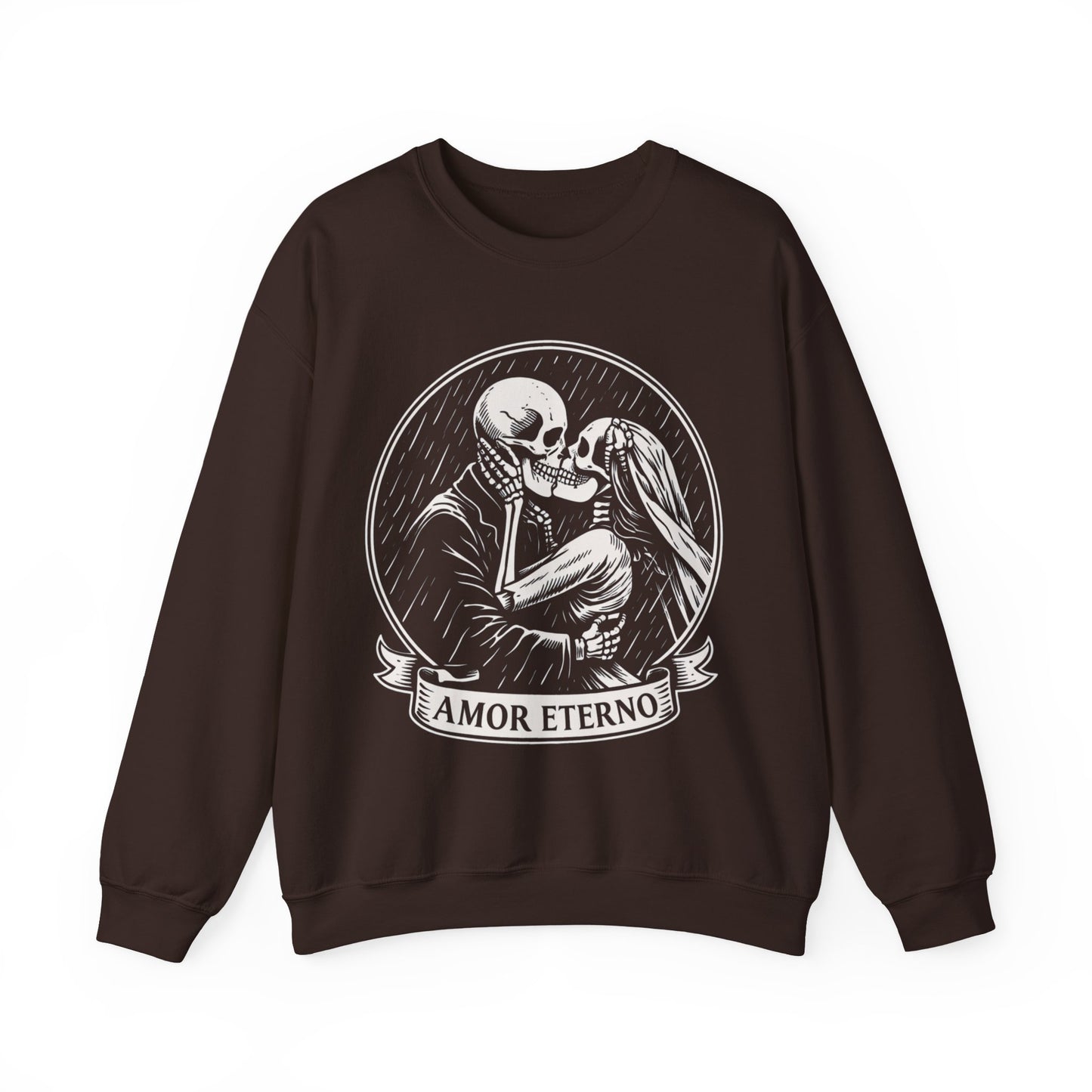 Amor Eterno Sweatshirt - Forever Love Spanish Quote - Romantic Gift for Her - Couples Matching - Latino Love Shirt