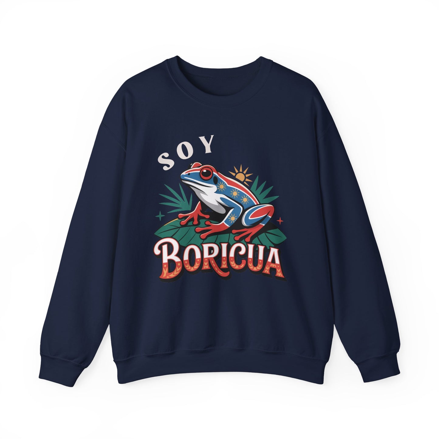 Boricua Sweatshirt - Puerto Rican Pride Hoodie Gift - Orgullo Boricua - PR Pride Wear - Isla del Encanto Clothing
