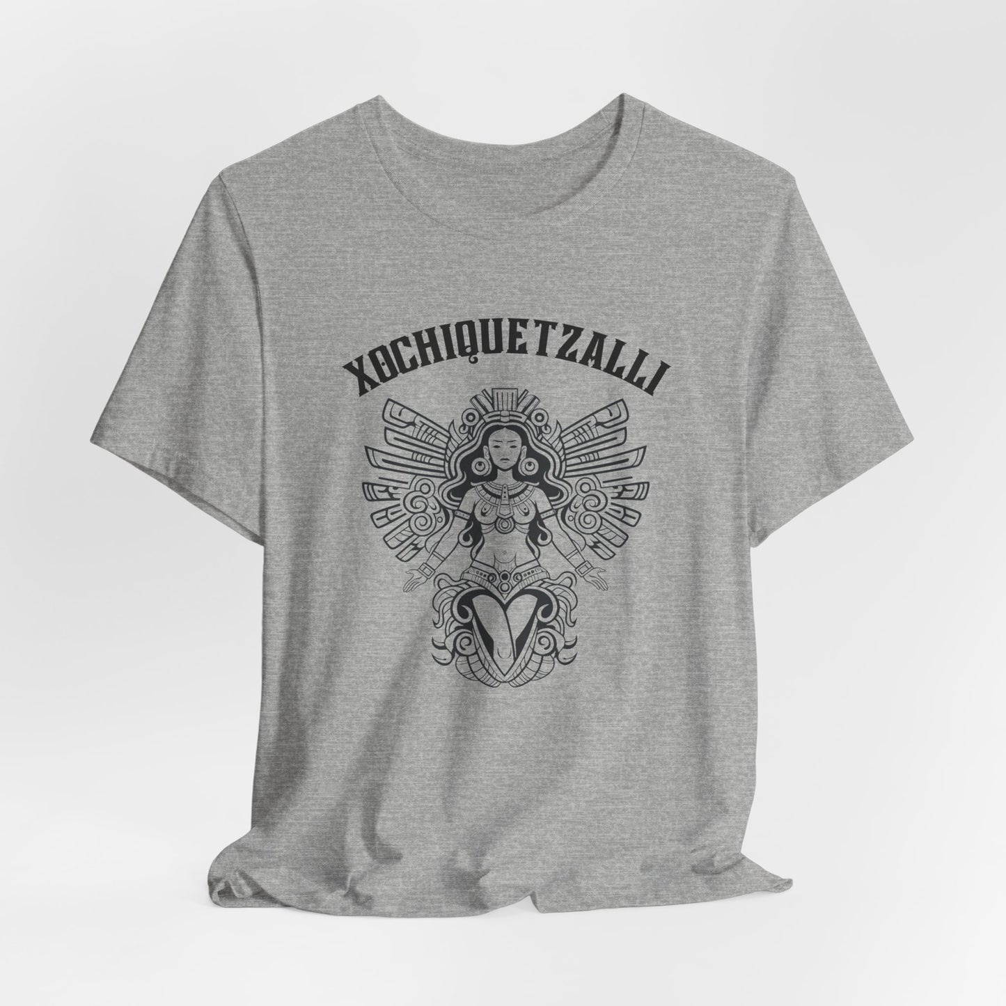 Xochiquetzalli Aztec Goddess of Fertility Shirt | Gift for Her , Xochiquetzal Aztec Art , Latino Americans , Mexican Shirts