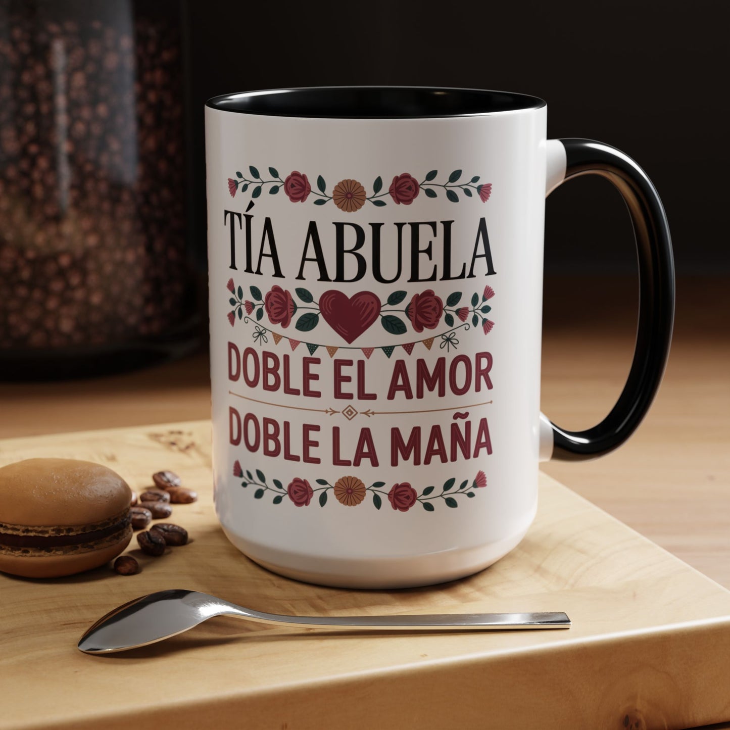 Tia Mug - Regalo Para Mi Tia Favorita | Spanish Gift for Aunt | Latina Pride Coffee Cup | Regalos Para Mujer