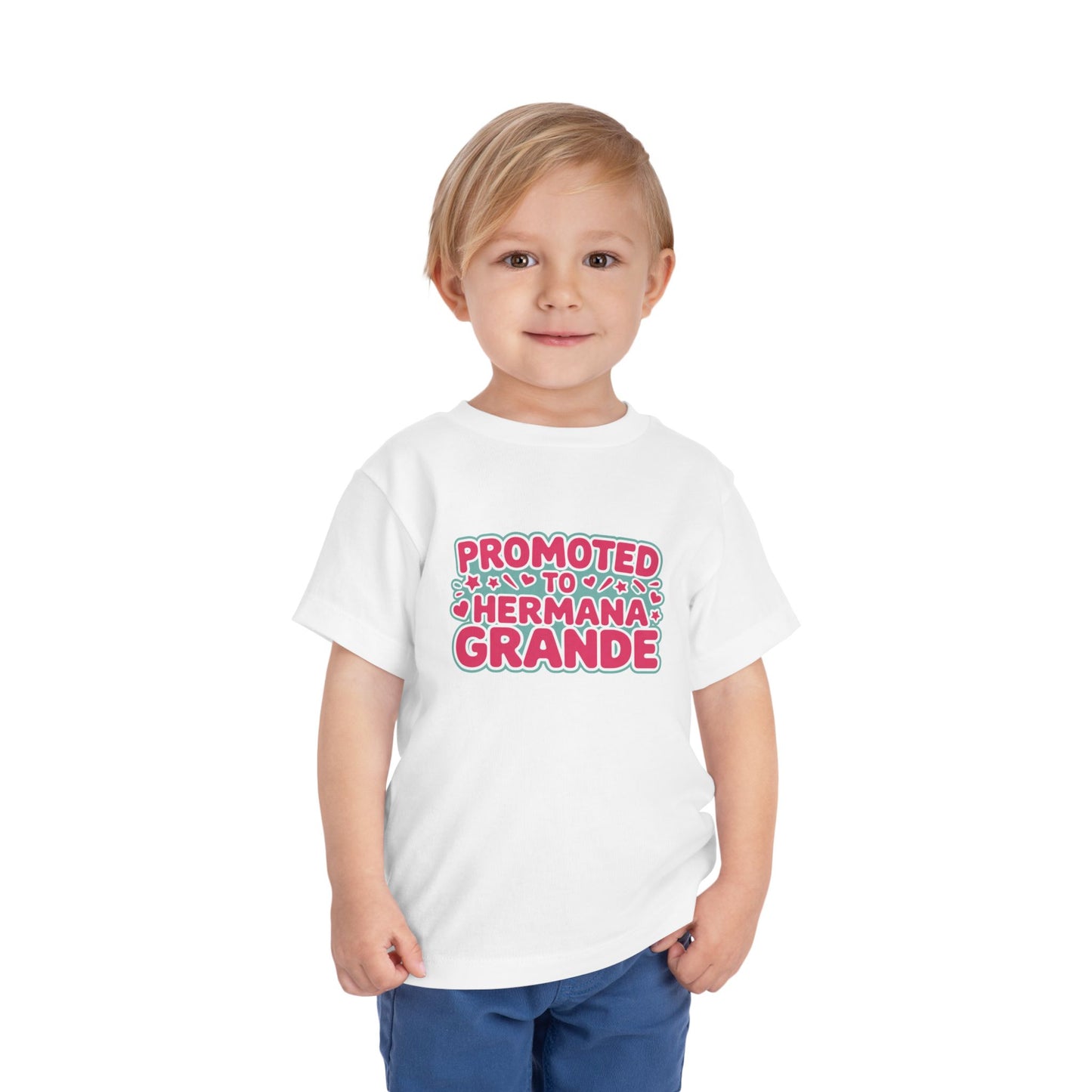 Promoted to Hermana Grande Gift Shirt, Big Sister Latina Tshirt, Hermana Grande Gift for Sister, Spanish Older Sister Tee