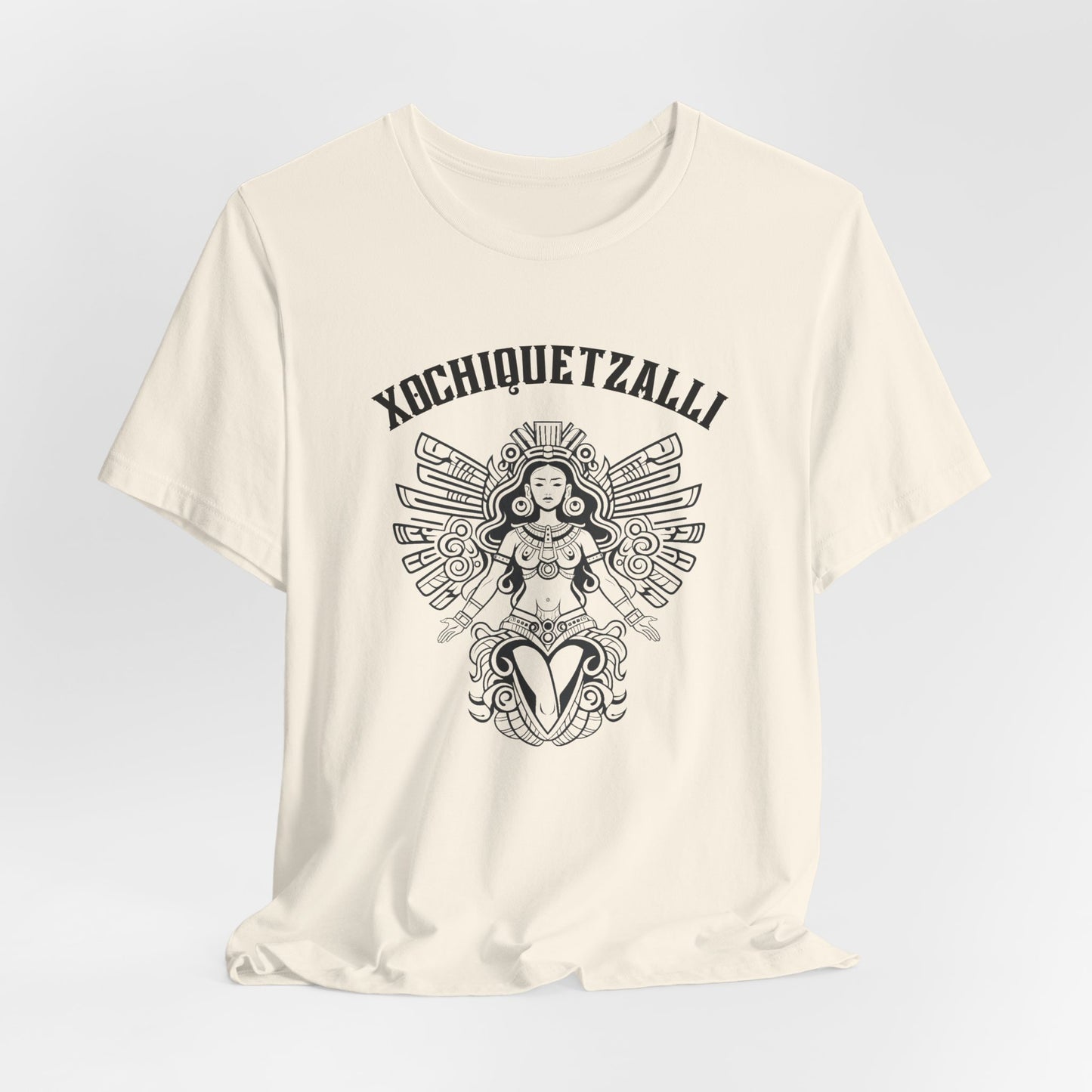 Xochiquetzalli Aztec Goddess of Fertility Shirt | Gift for Her , Xochiquetzal Aztec Art , Latino Americans , Mexican Shirts