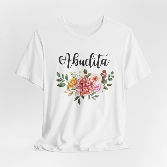 Floral Abuelita shirt -