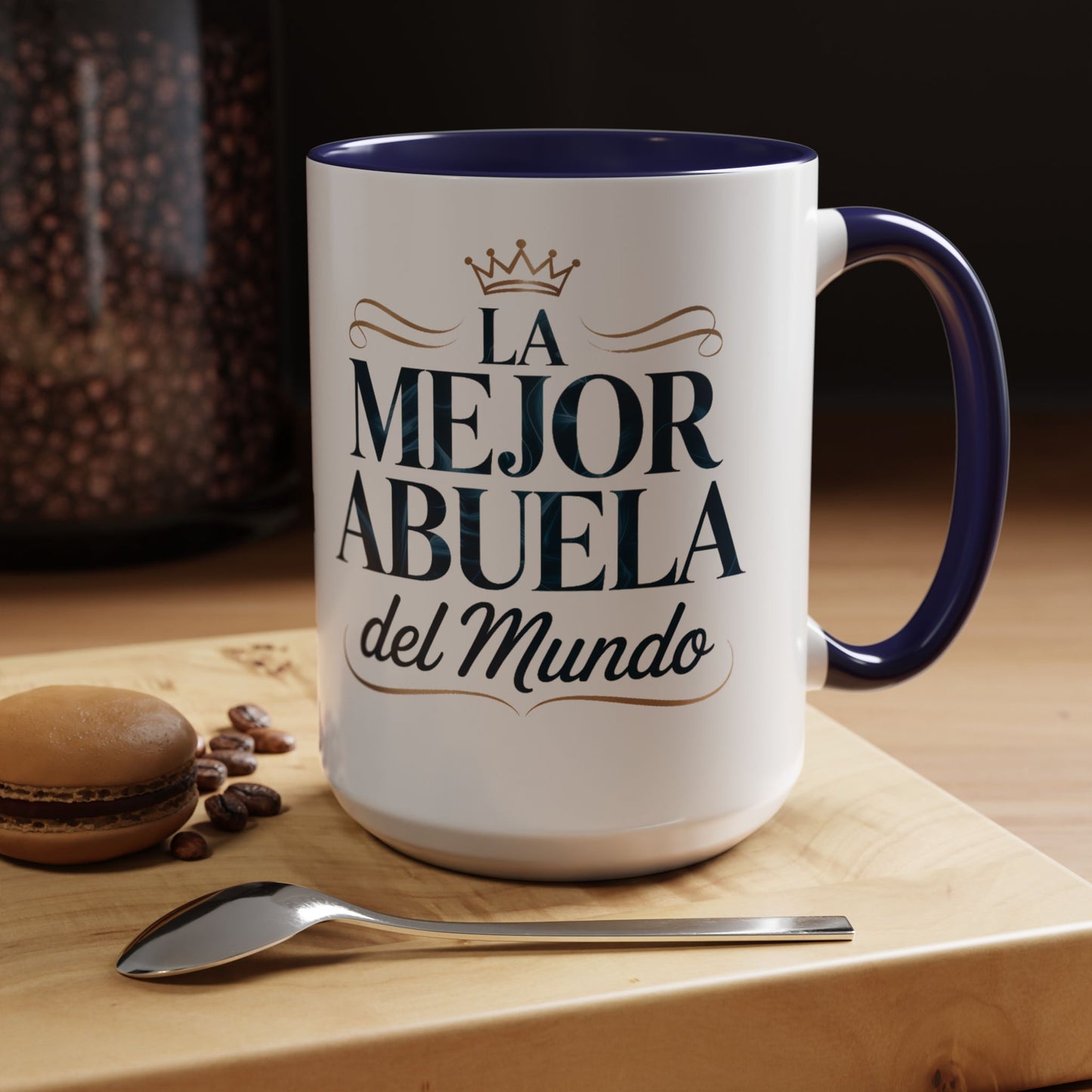 Abuelita Mug - Latino Family Gift for Spanish Grandmother | Abuela Querida Coffee Cup | Hispanic Grandma Love Mug