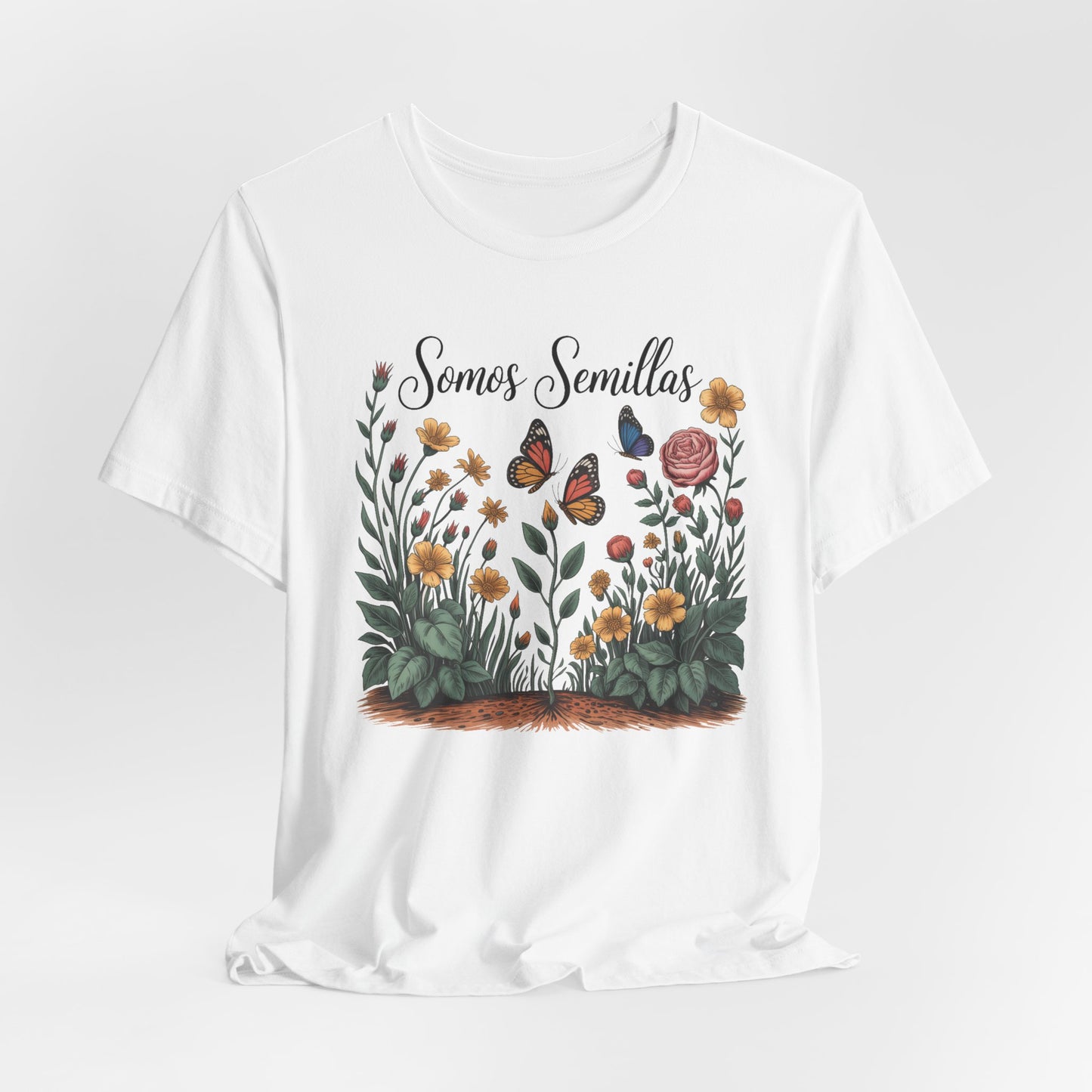 Somos Semillas T-Shirt - Latino Heritage Tee - Hispanic Pride Shirt - Latina Power Gift - Cultural Latinx Apparel