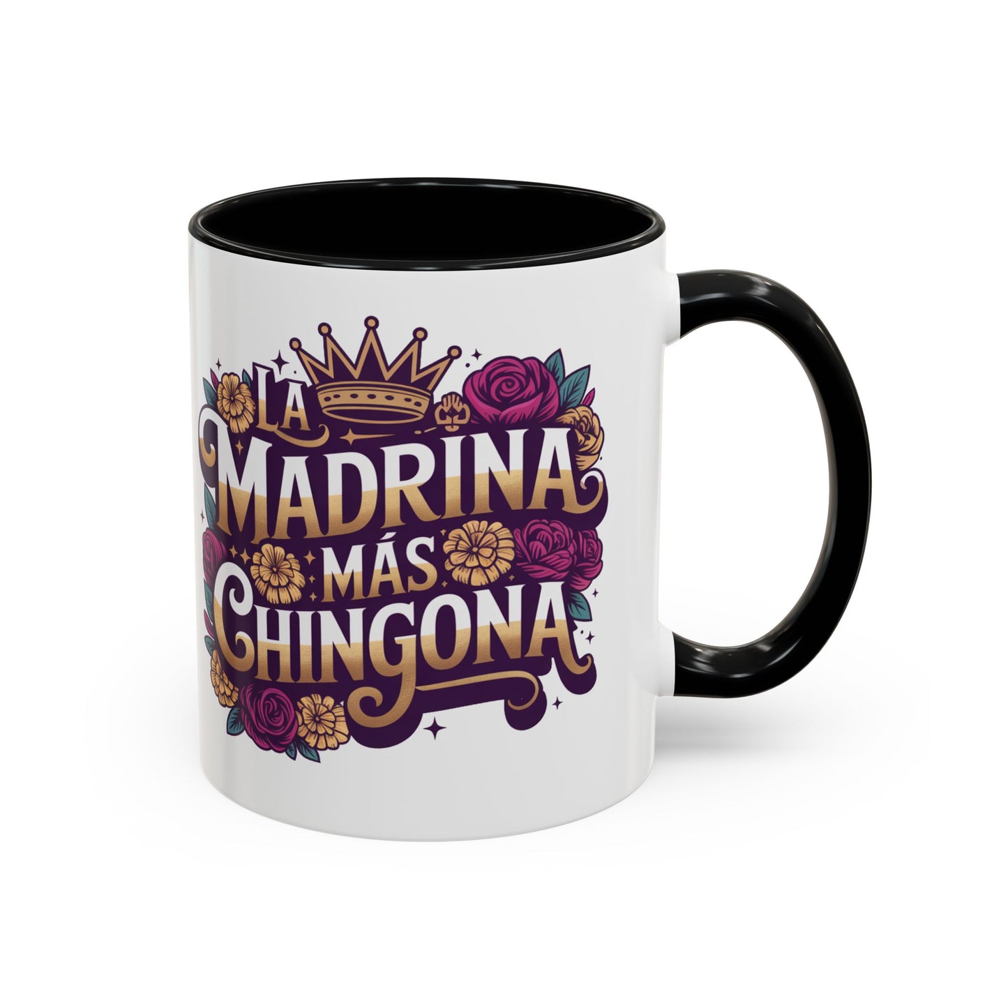 Madrina Mug - Godmother Gift Spanish - Taza para Madrina - Latina Gift for Her - Regalos en Español - Bilingual Coffee Cup
