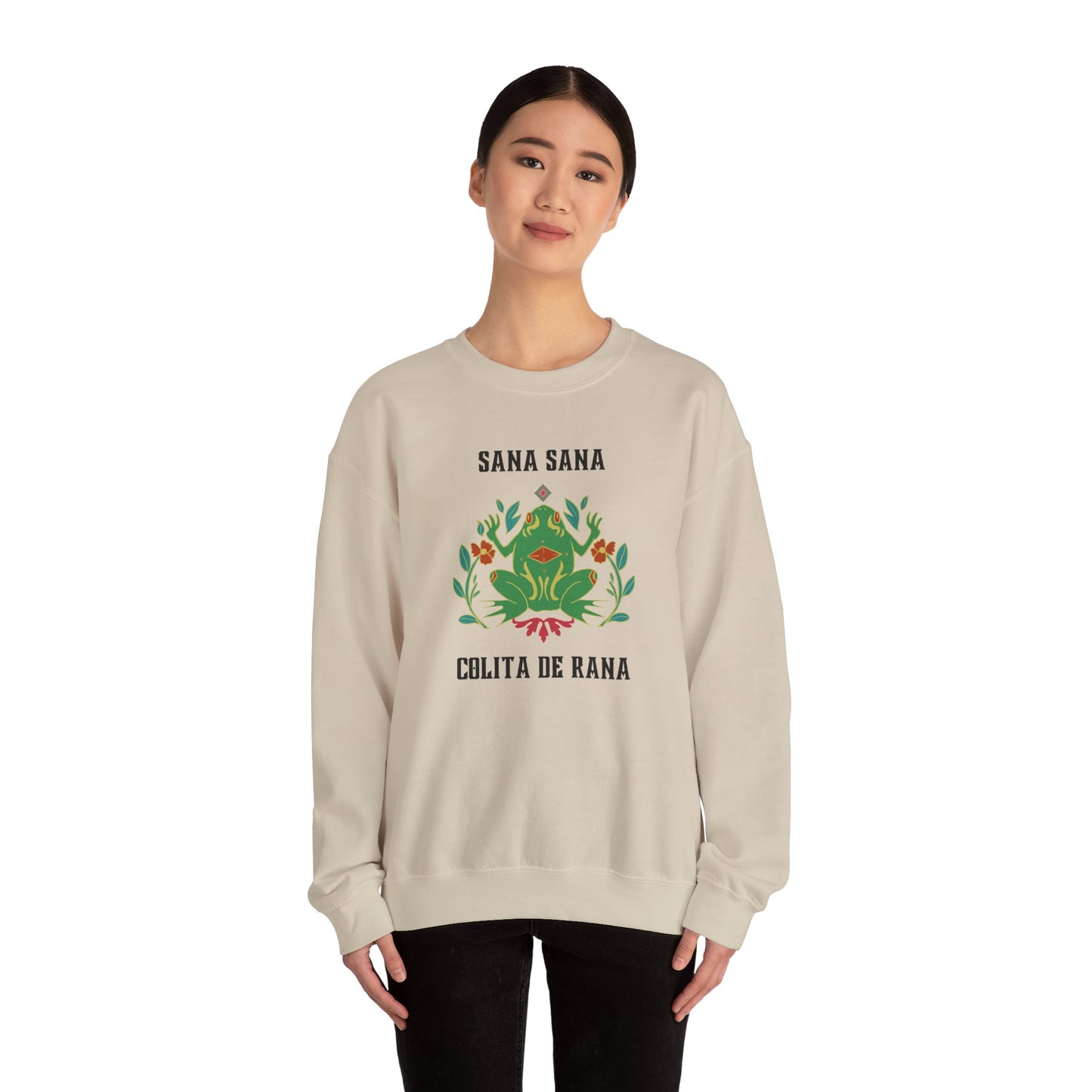 Sana Sana Rana Sweater Mexican Culture Latino Shirt, Camiseta en Espanol, Spanish Shirt, Latin Chic