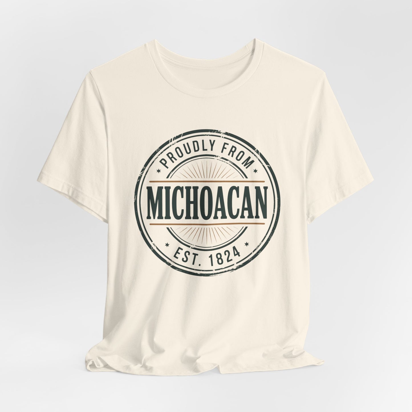Michoacán T-Shirt - Mexican State Pride Tee - Michoacano Heritage Gift - Orgullo Mexicano Shirt - Mexico Regional Wear