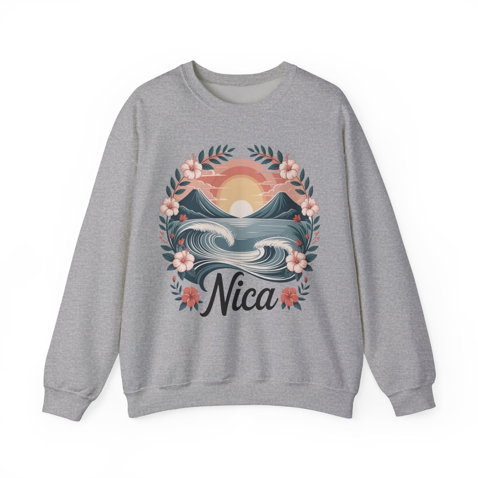 Nicaragua Sweatshirt — Nica Pride Hoodie, Nicaragüense Gift, Central American Heritage, Orgullo Nica, Hispanic Pride Apparel (view 3 of 15)