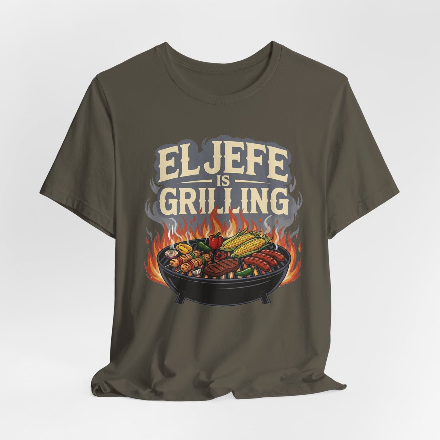 El Jefe T-Shirt - Latino Boss Tee - Hispanic Pride Gift - Jefe Shirt - Latino Heritage Apparel