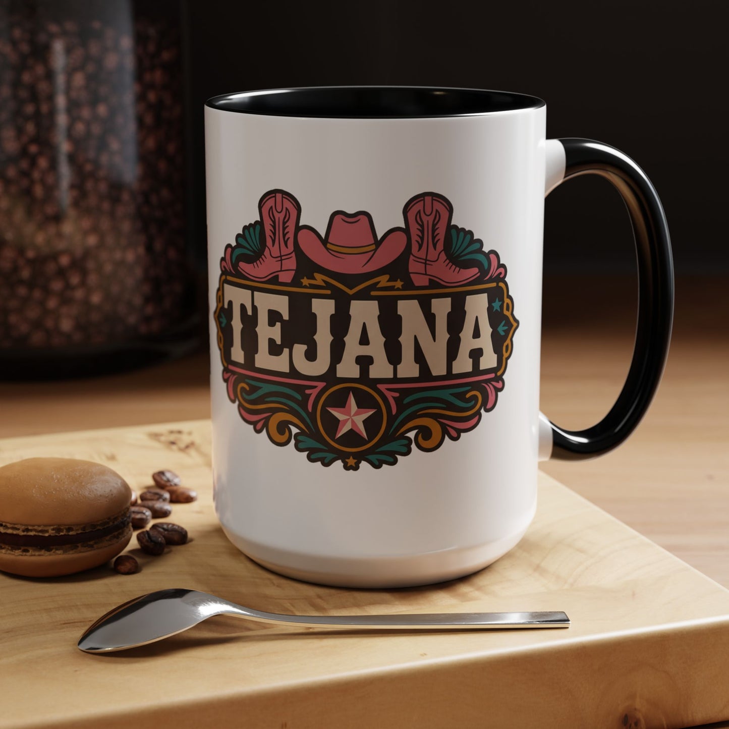 Tejana Mug - Texas Latina Pride Coffee Cup, Hispanic Heritage Gift, Tex Mex Vibes, Tejana Amor
