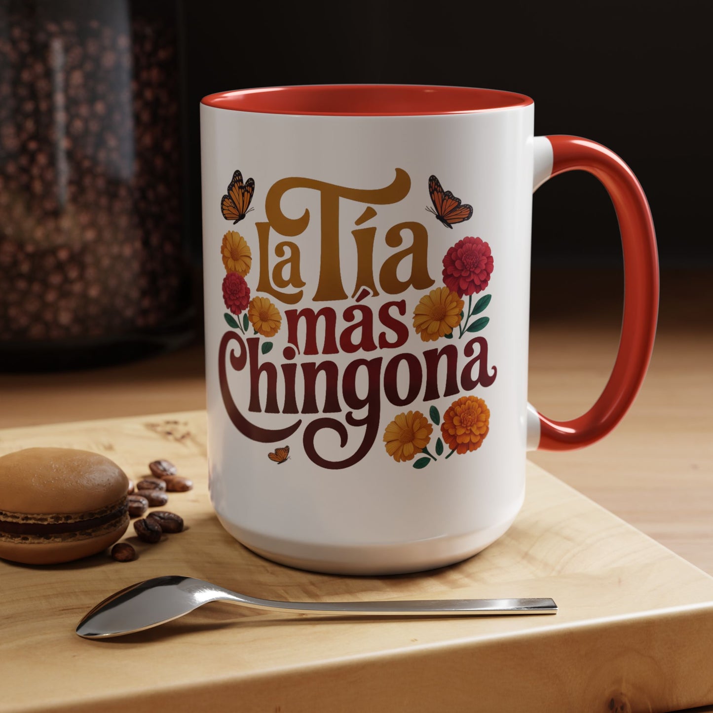 Tia Mug - Best Tia Ever Coffee Cup - Latino Family Gift - Spanish Aunt Mug - Tia Regalo - Hispanic Tia Love Gift
