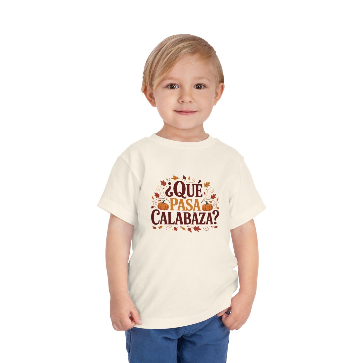 Que Pasa Calabaza T-Shirt Kids clothes — Funny Hispanic Heritage Tee (view 7 of 8)