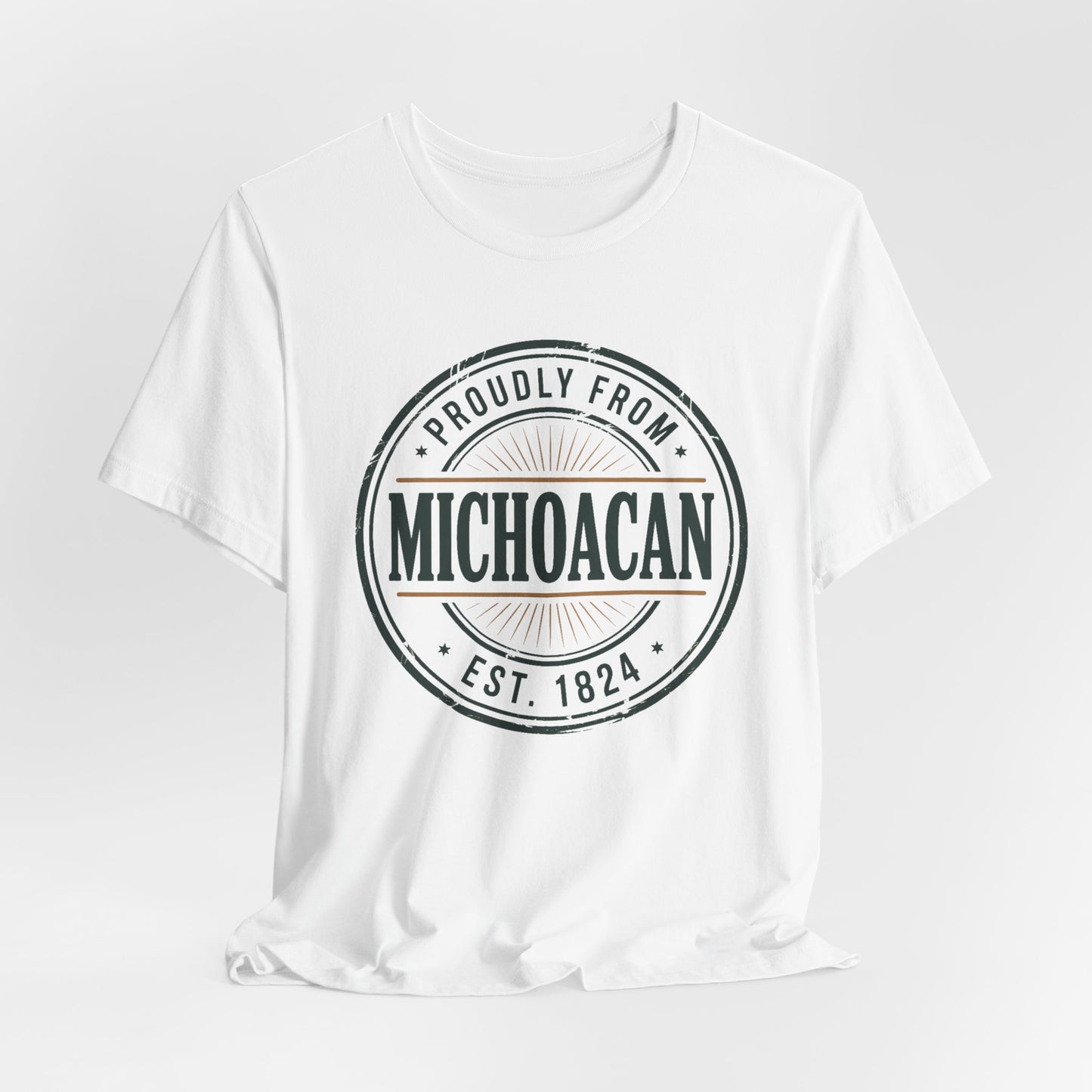 Michoacán T-Shirt - Orgulloso Mexican Heritage Tee - Morelia Pride Shirt - Michoacano Gift - Hispanic Pride Tshirt