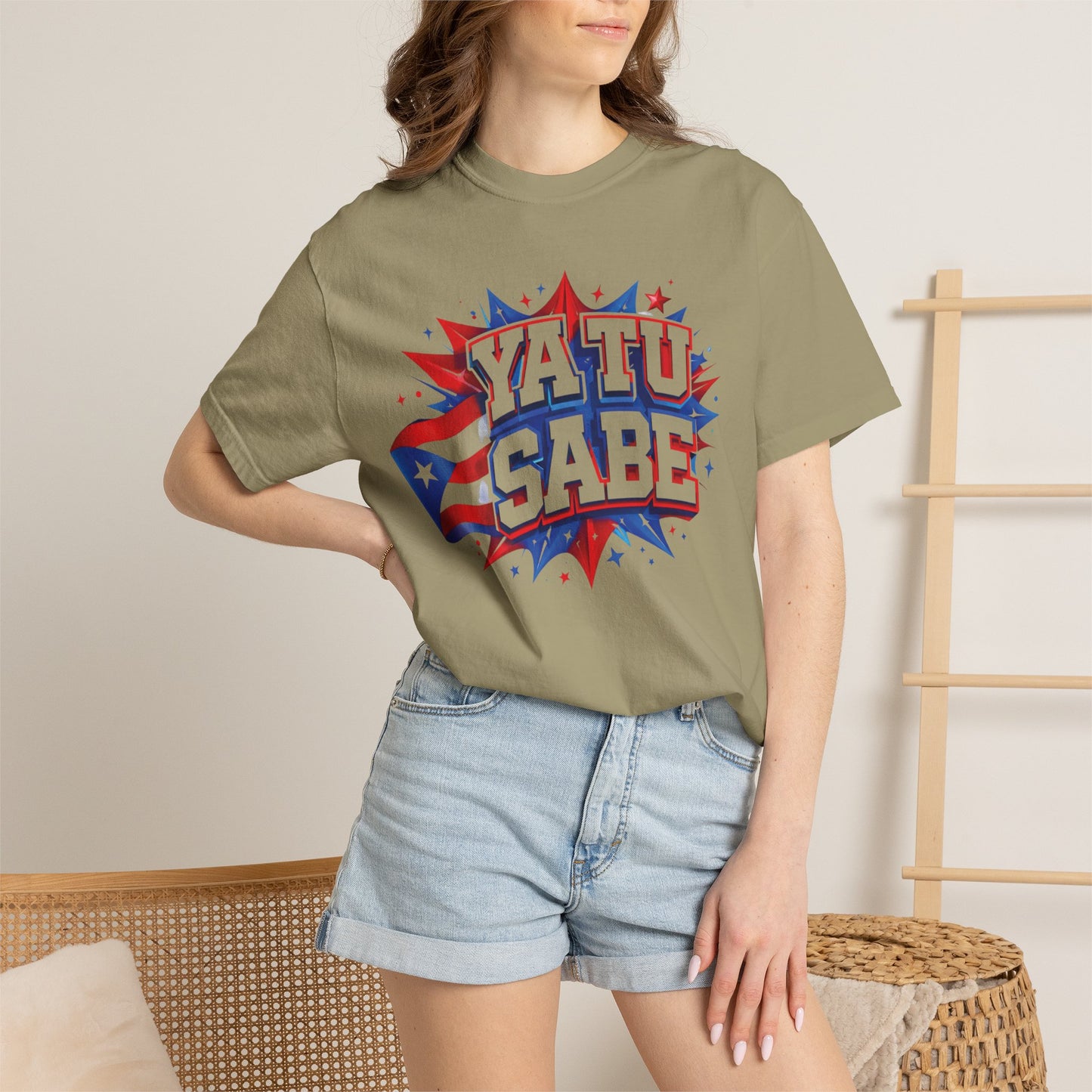 Ya Tu Sabe Comfort Colors Shirt | Puerto Rican Flag Tee