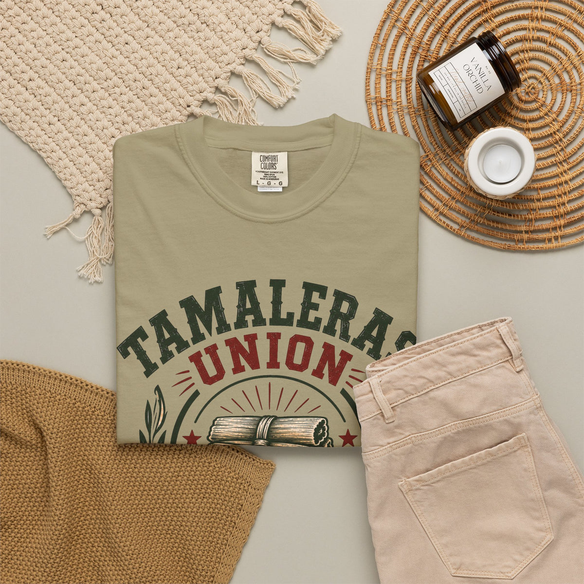 Tamaleras Union Tee - Funny Mexican Christmas Shirt - Tamalada Navidad Gift