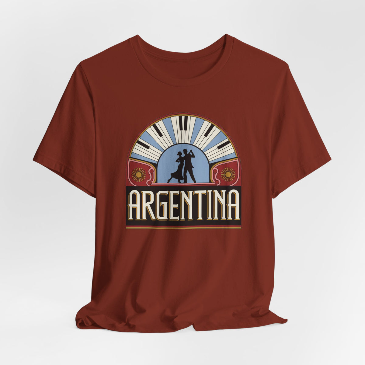 Tango Argentina Tee - Argentine Tango Shirt - Buenos Aires Argentina Pride Gift