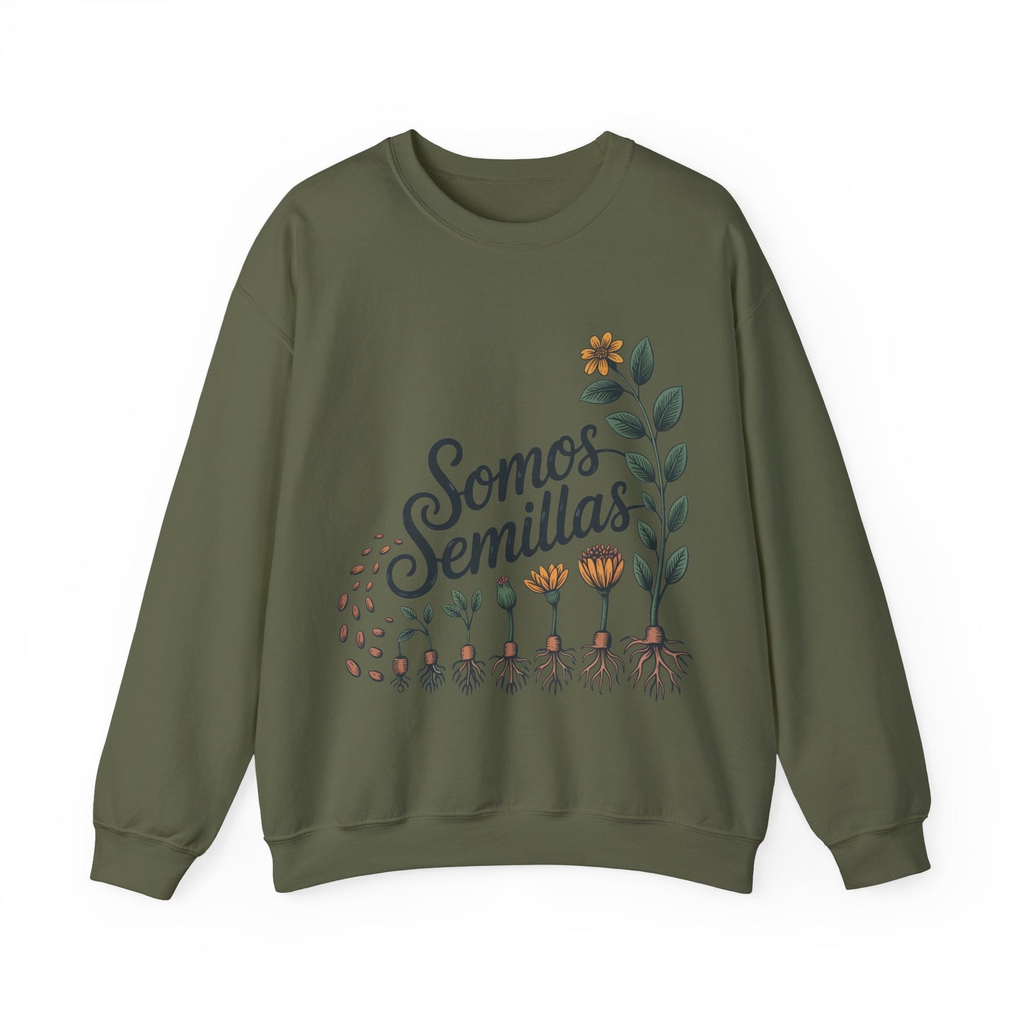 Somos Semillas Sweatshirt - We Are Seeds Latino Heritage Pride Gift - Hispanic Cultural Apparel for Women Men