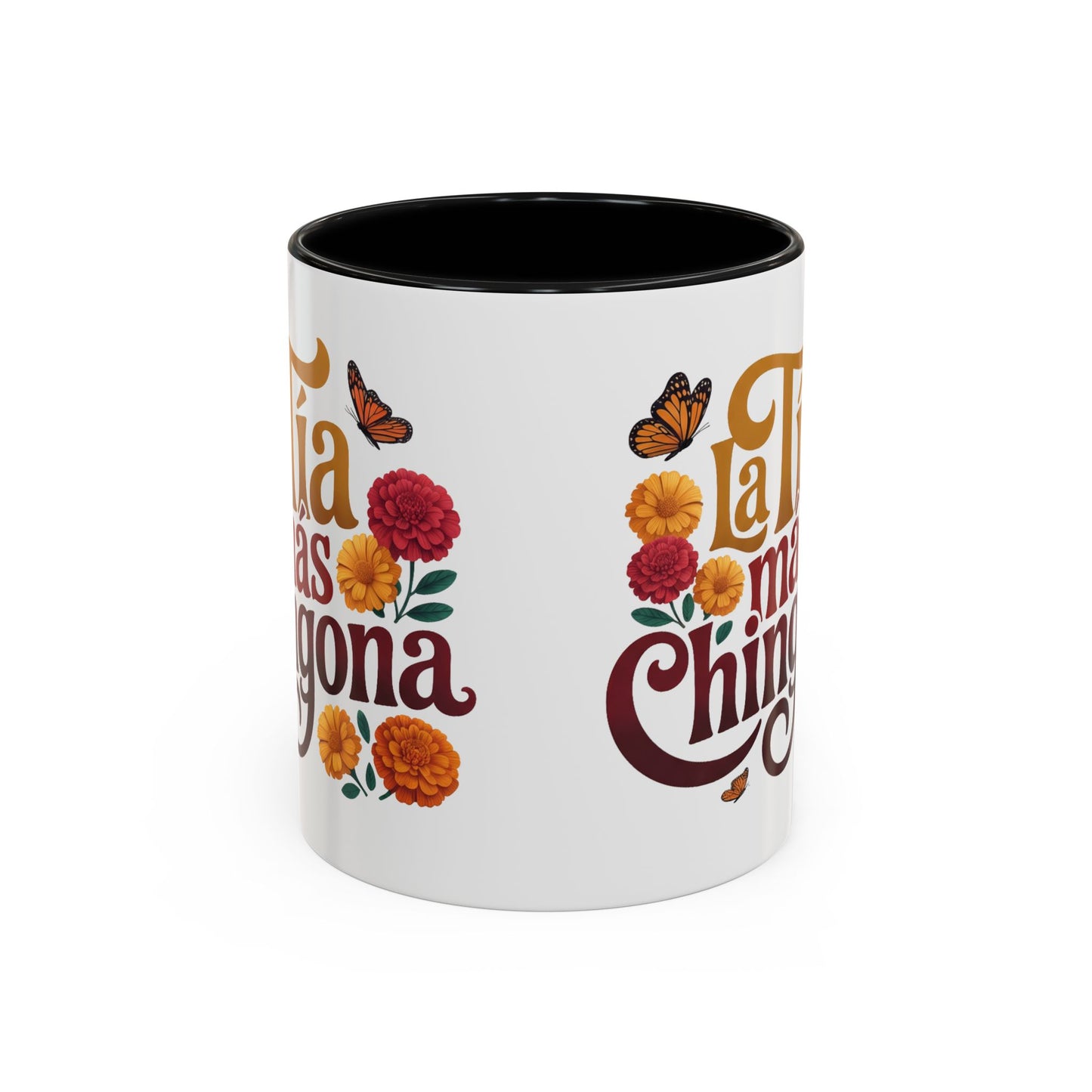 Tia Mas Chingona Mug - Best Tia Ever Coffee Cup - Latino Family Gift - Tia Querida Present - Hispanic Auntie Mug - Mi Tia Favorita
