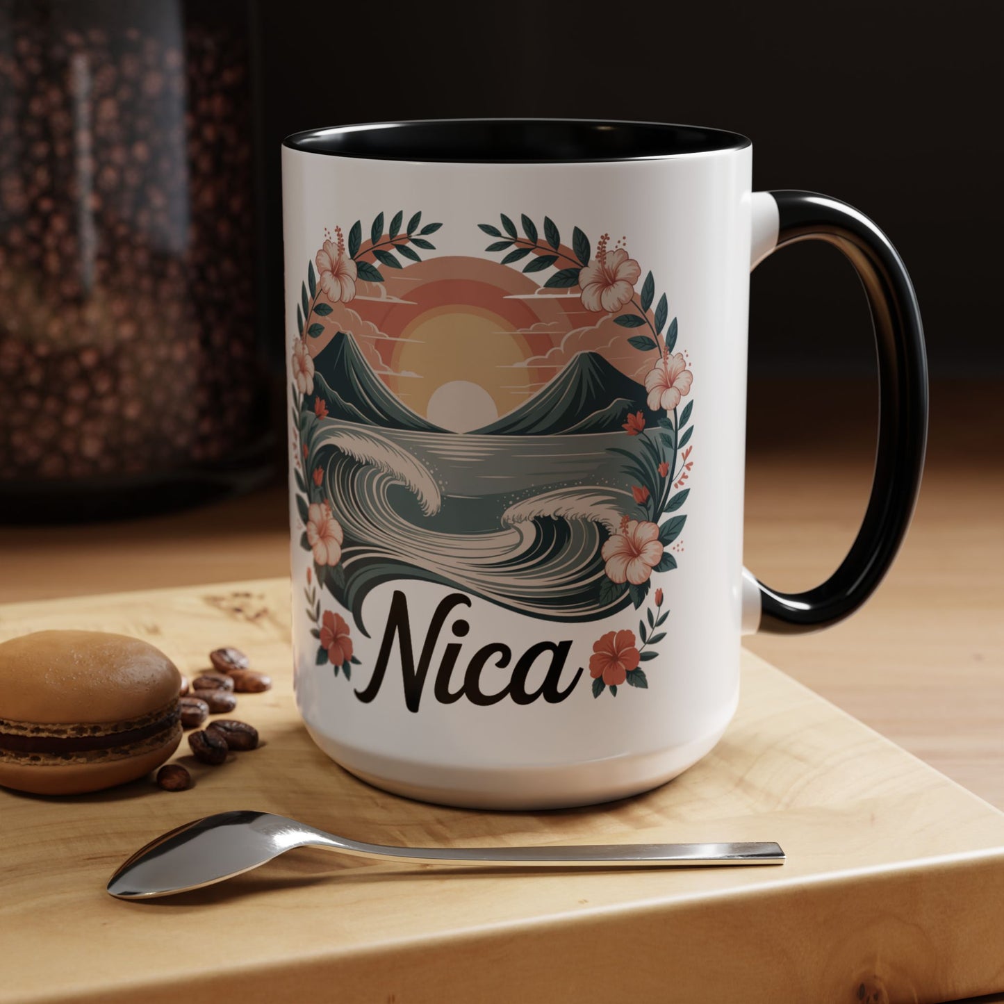 Nicaragua Mug - Nica Pride Coffee Cup Gift | Central American Heritage | Bandera Nicaragua | Latino Pride Mug