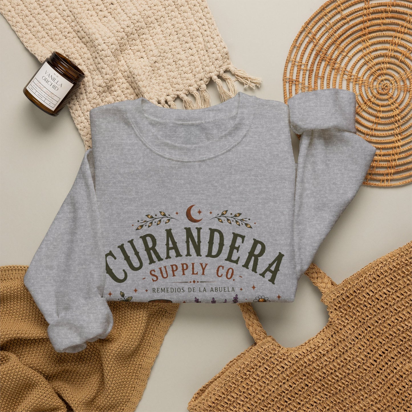 Bruja Sweatshirt - Latina Witch Magic Sudadera - Spiritual Gifts for Her - Mystical Latina Pride Hoodie