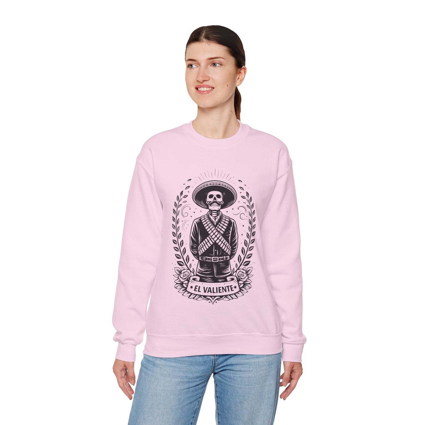 Valiente Sweatshirt - Brave Latina Pride Gift - Hispanic Heritage - Valiente Mujer - Latino Power Shirt - Spanish Saying