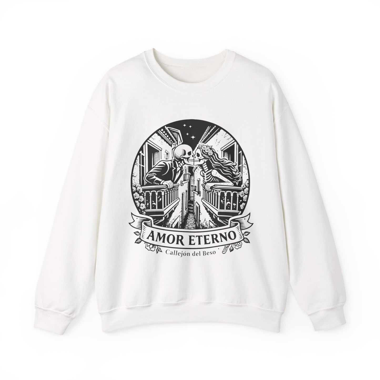 Amor Eterno Sweatshirt - Eternal Love Gift for Her, Spanish Love Quotes, Latino Couples Relationship Gift