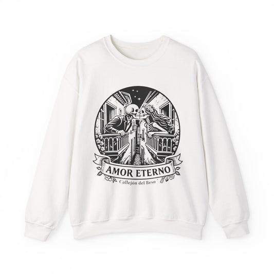 Amor Eterno Sweatshirt - Eternal Love Gift for Her, Spanish Love Quotes, Latino Couples Relationship Gift