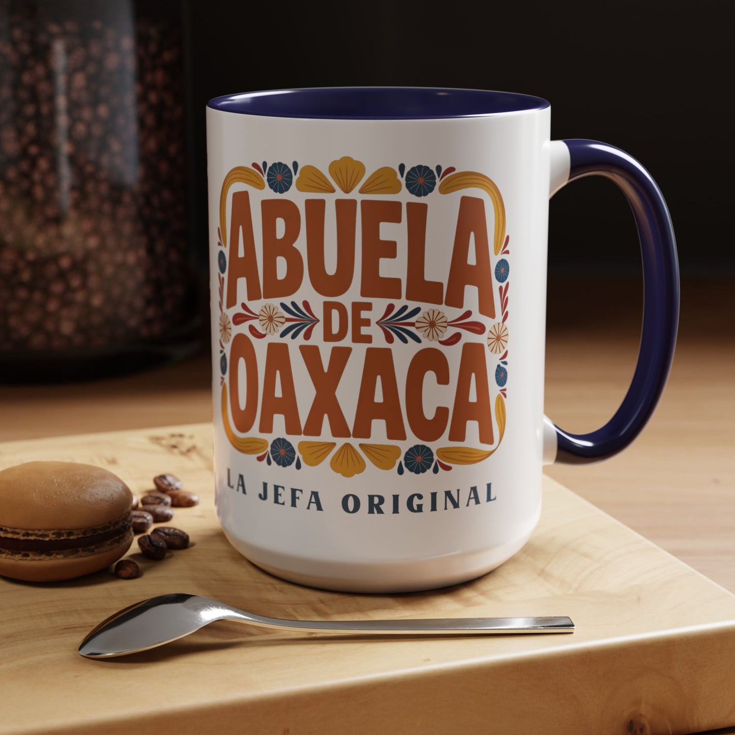 Abuela de Oaxaca Mug - Mejor Abuelita Coffee Cup Gift for Hispanic Grandma | Latino Family Gift | Abuela Love Mug