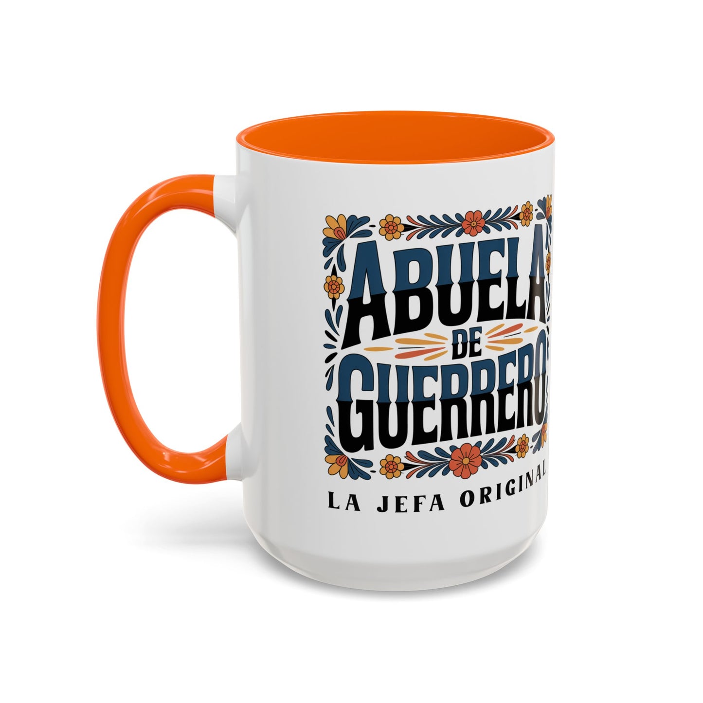 Abuela de Guerrero Mug - Latino Family Gift for Hispanic Grandma | Spanish Coffee Cup | Abuela Love Mug | Cafe con Abuela