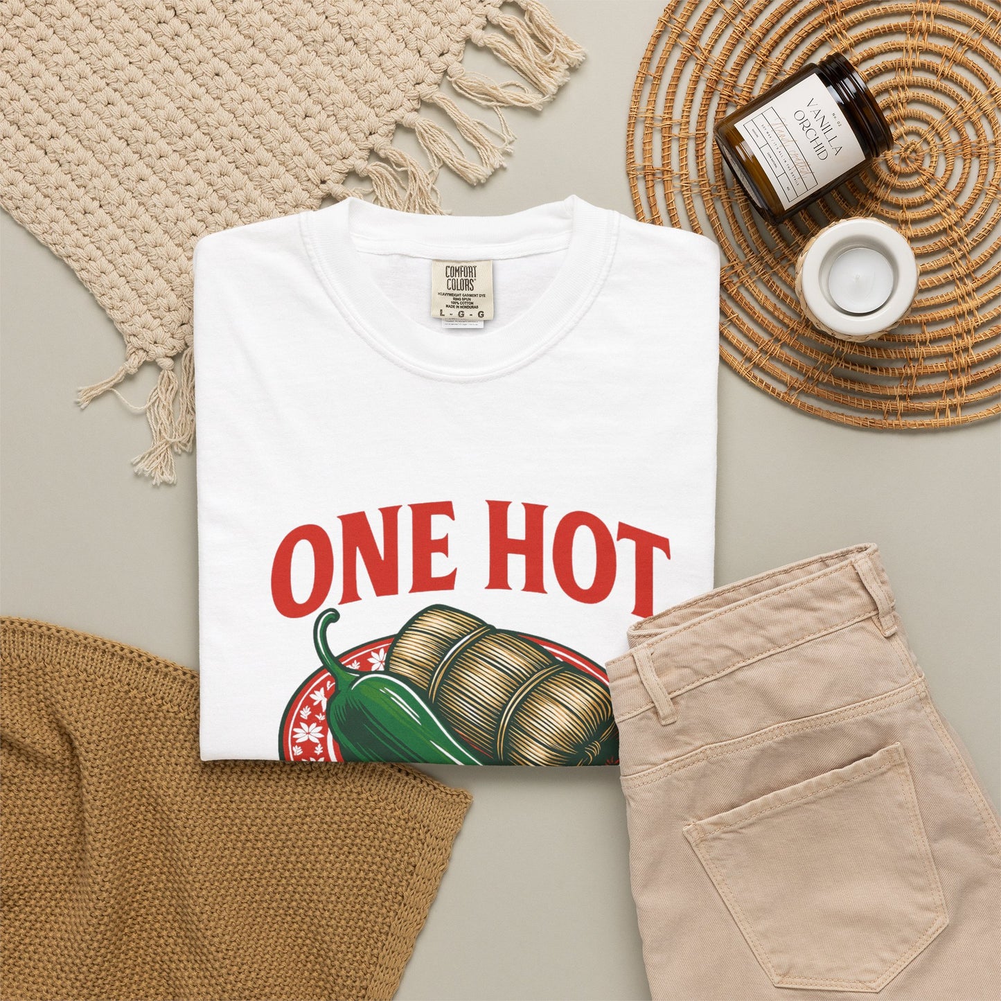 Hot Tamale Latino Style Unisex T-shirt, Bilingual Spanish Shirt, Funny Tee, Hispanic Apparel, Latinx Gift