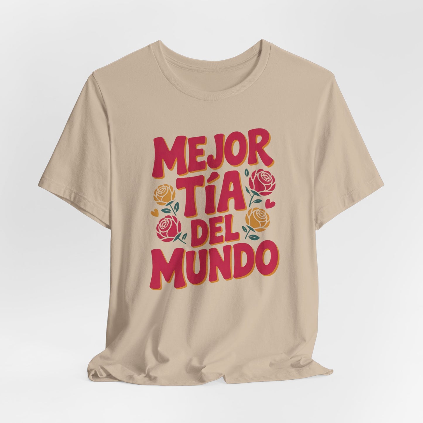 Mejor Tia T-Shirt - Best Tia Ever Tee - Proud Tia Gift - Latino Family Shirt - Tia Love Regalo Para Tia