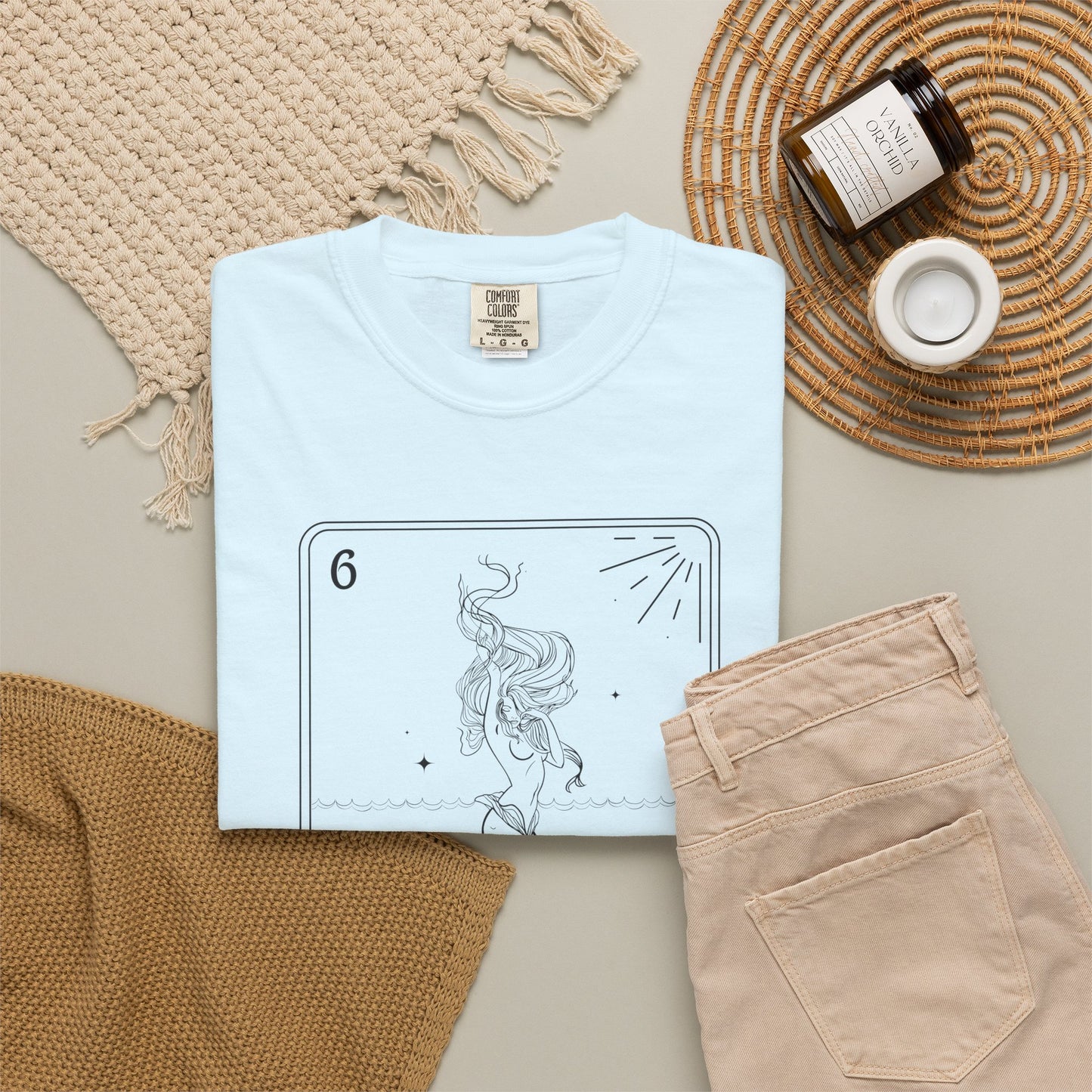 La Sirena Loteria Shirt | Comfort Colors , Strong Woman Latina Empowerment , Feminist Shirt, Gift for Her , Mexican Shirt , Latina Shirt