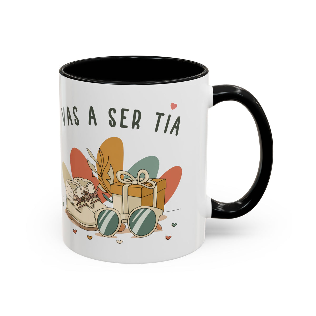 Vas a Ser Tia Mug - New Tia Gift - Spanish Pregnancy Announcement Coffee Mug