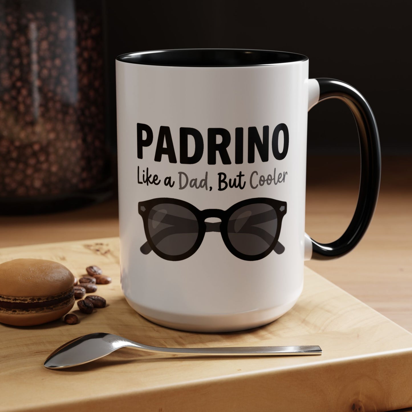 Regalo de Padrino Mug - Godfather Gift for Latino Family - Padrino Especial Coffee Cup - Spanish Godfather Present