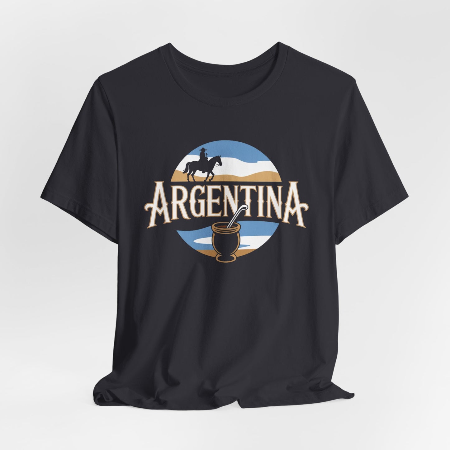 Argentina T-Shirt - Orgullo Argentino Tee - Argentine Flag Gift - Buenos Aires Hispanic Pride Shirt - South American Tango Culture