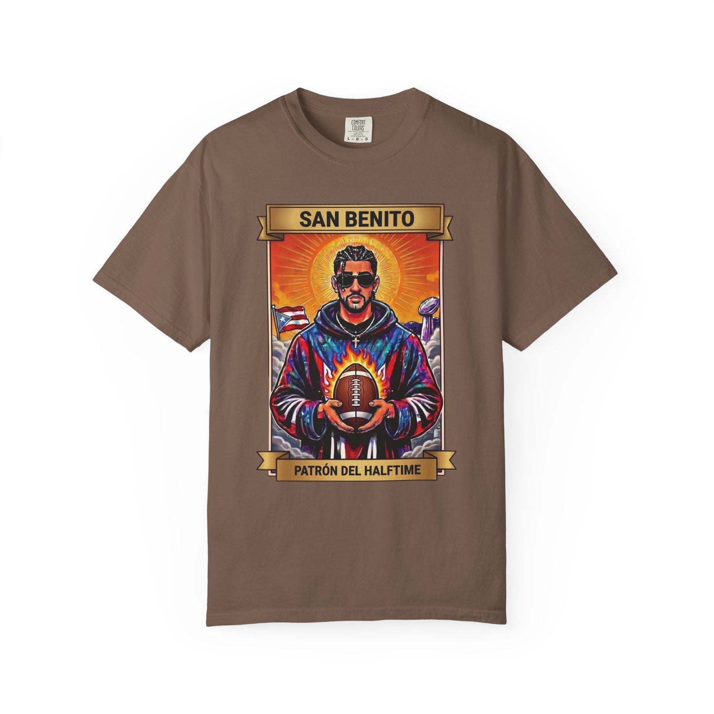 Benito Bowl Shirt, Puerto Rico Tee, San Benito Halftime Show Shirt, Team Benito Gift, Boricua Unisex Graphic Tee