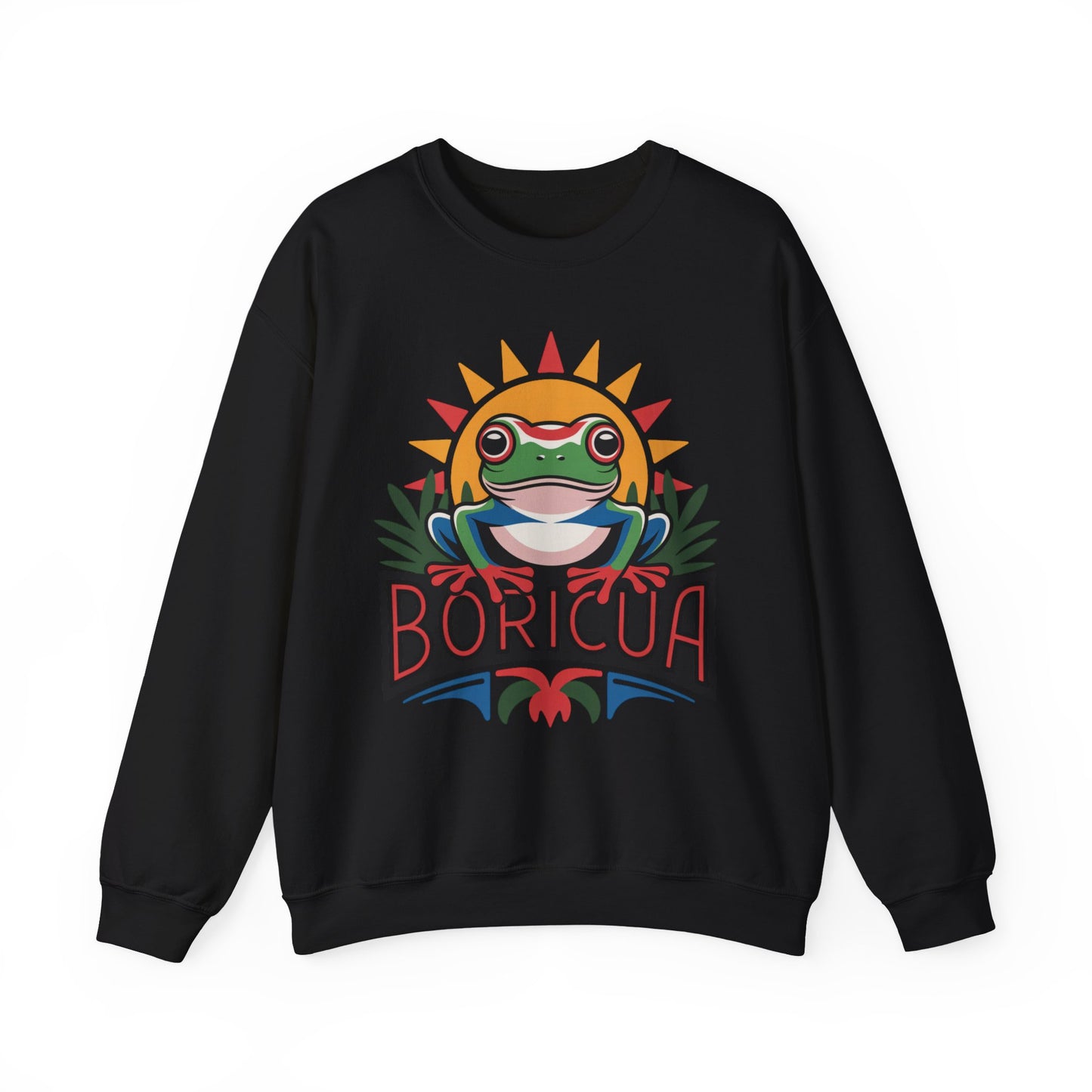 Boricua Sweatshirt - Puerto Rican Pride Gift - Borinquen Heritage Sudadera - Latino Hispanic Pride Wear