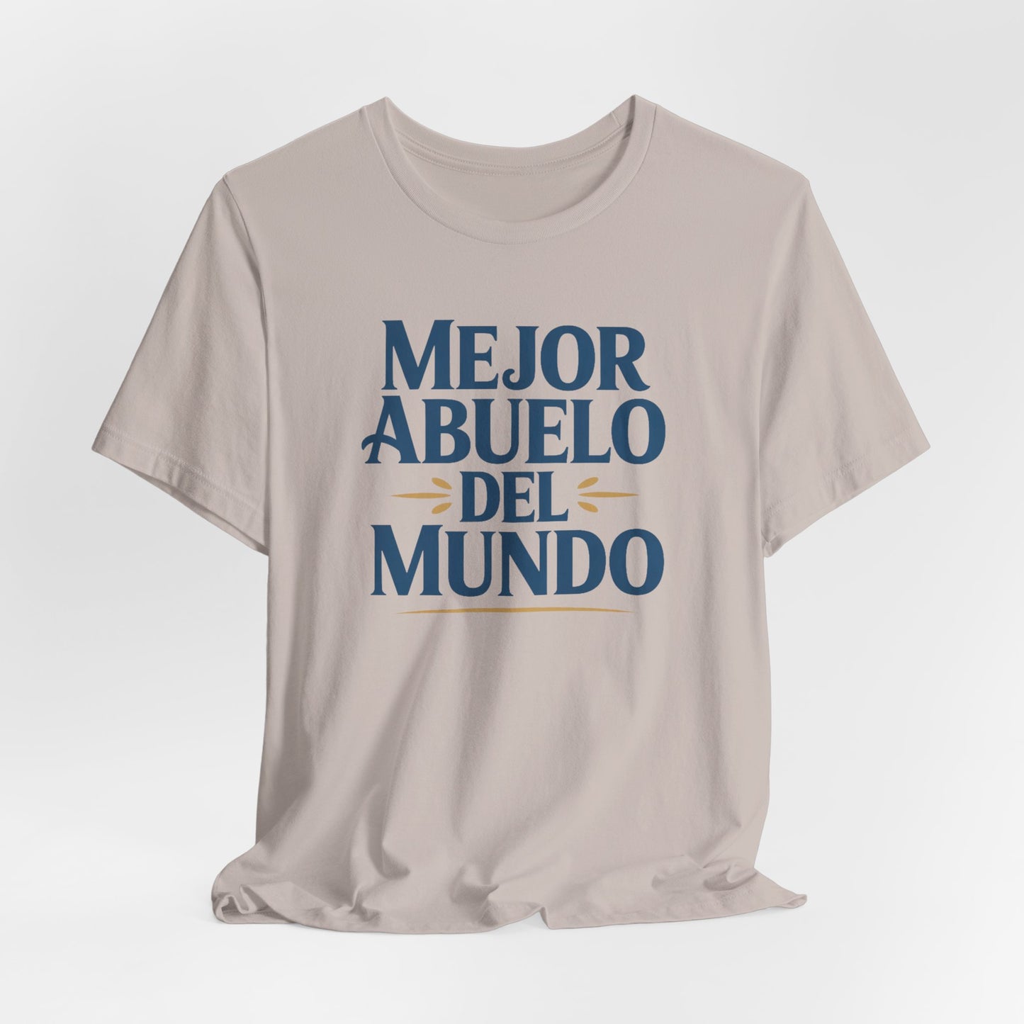 Mejor Abuelo T-Shirt - Latino Grandpa Gift Tee - Hispanic Family Shirt - Abuelo Pride Gift for Grandfather
