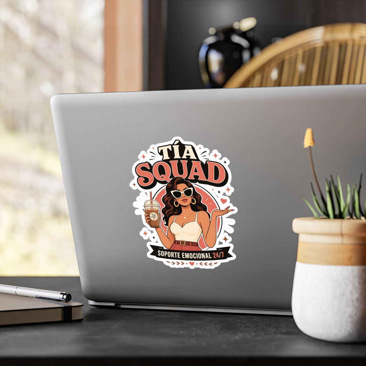 Tía Squad Sticker - Cool Tía Sticker - Funny Latina Tía Chingona Gift