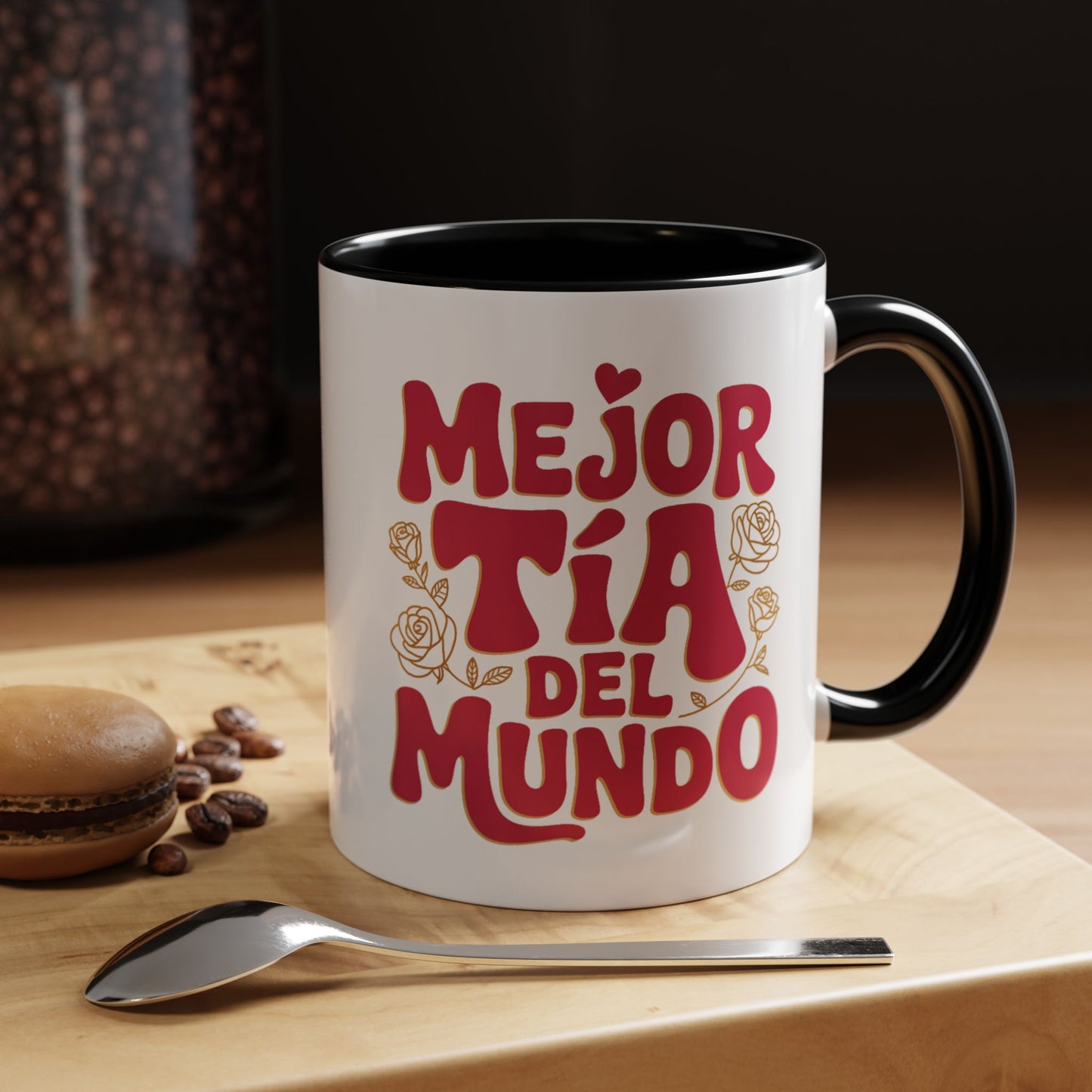 Tia Mug - Best Tia Ever Coffee Cup Gift for Spanish Aunt - Latino Family Gift - Tia Regalo Birthday Present