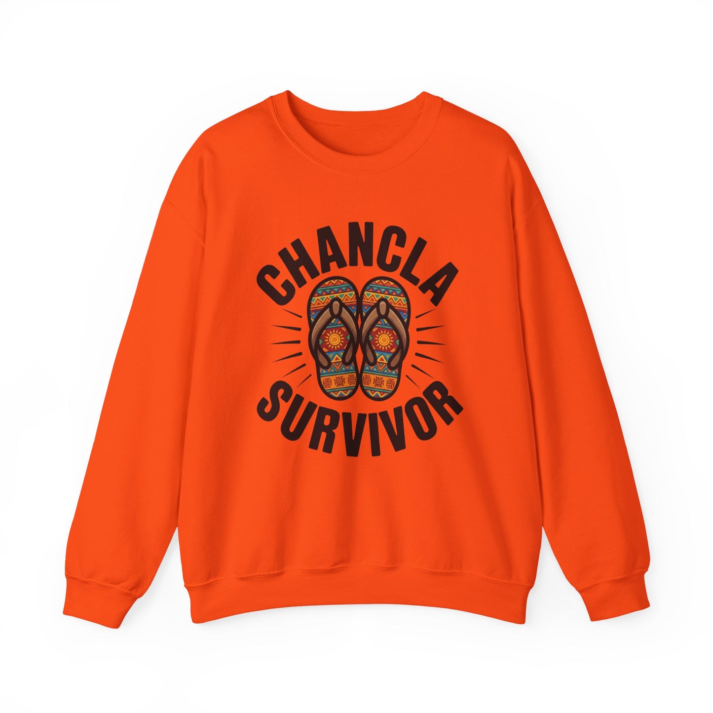 Chancla Sweatshirt - La Chancla Shirt - Latino Heritage Gift - Hispanic Pride Sudadera - Abuela Power - Mexican Humor